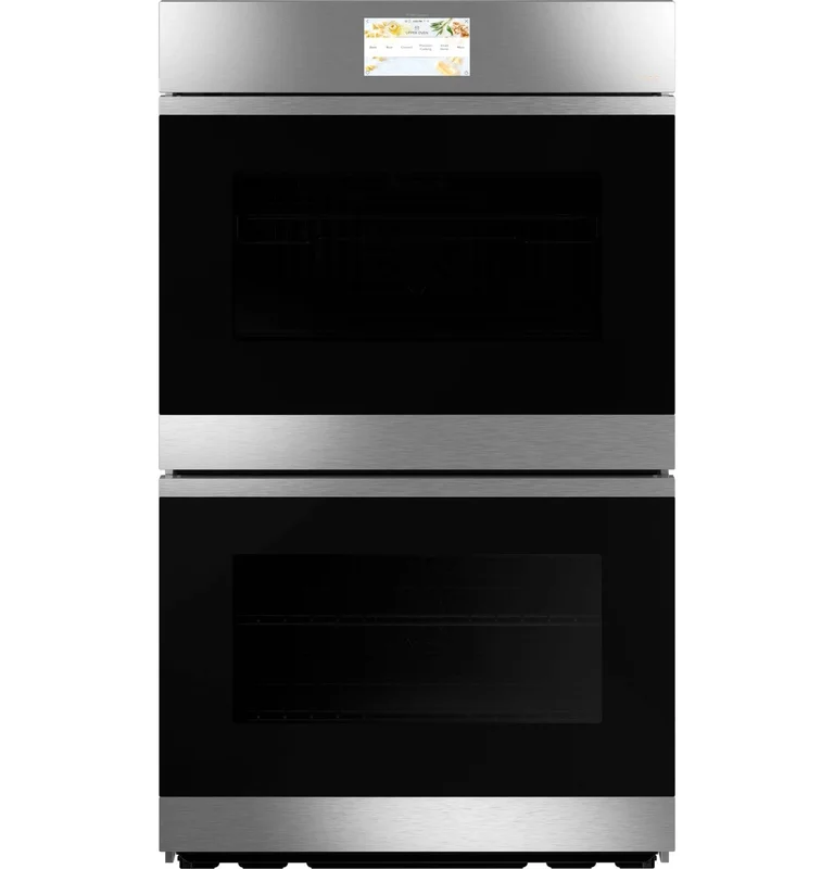 Caf - 10 cu. ft Double Wall Oven in Platinum Glass - CTD90DM2NS5 Platinum Glass