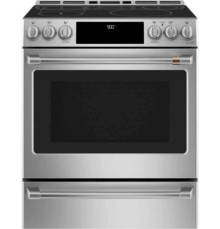 Caf - 30 Inch 5.7 cu. ft  Electric Range in Stainless - CHS90XP2MS1 Stainless