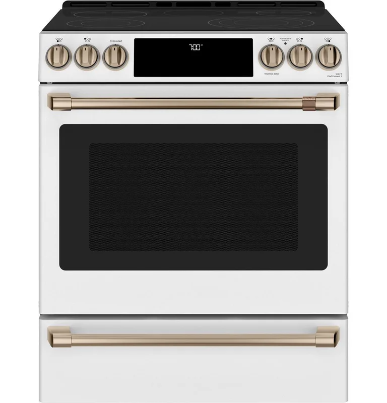 Caf - 5.7 cu. ft  Electric Range in White - CCES700P4MW2 White