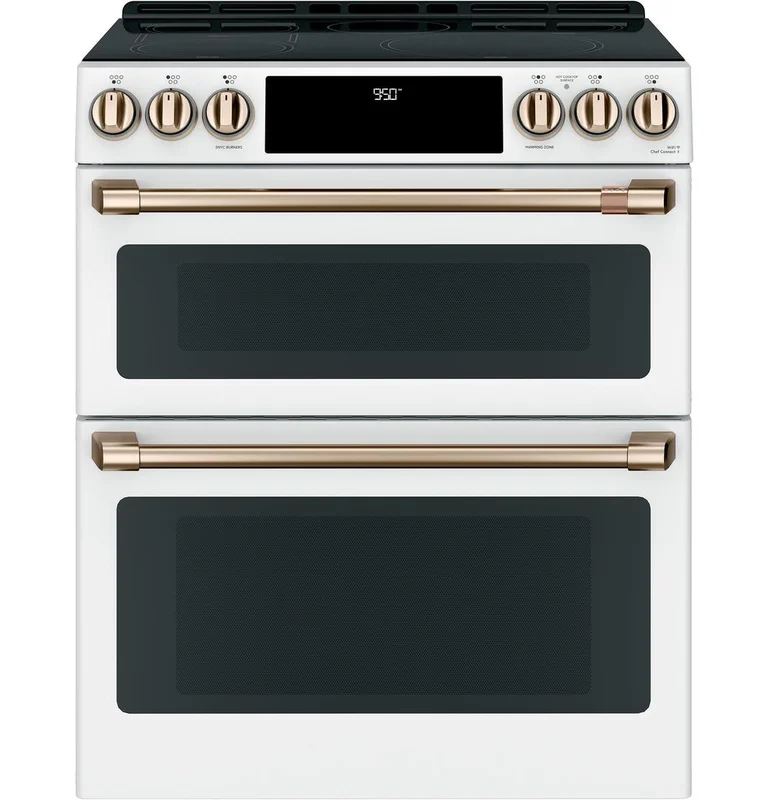 Caf - 6.7 cu. ft Induction Range in White - CCHS950P4MW2 White