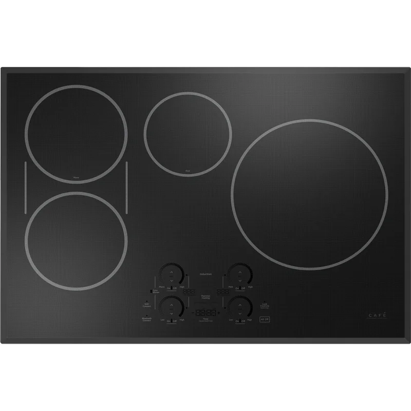Cafe - 29.8 Inch Induction Cooktop in Black - CHP90301TBB Black