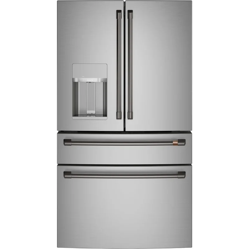 Cafe - 35.6 Inch 22.3 cu. ft French Door Refrigerator in Stainless - CXE22DP2PS1 Stainless
