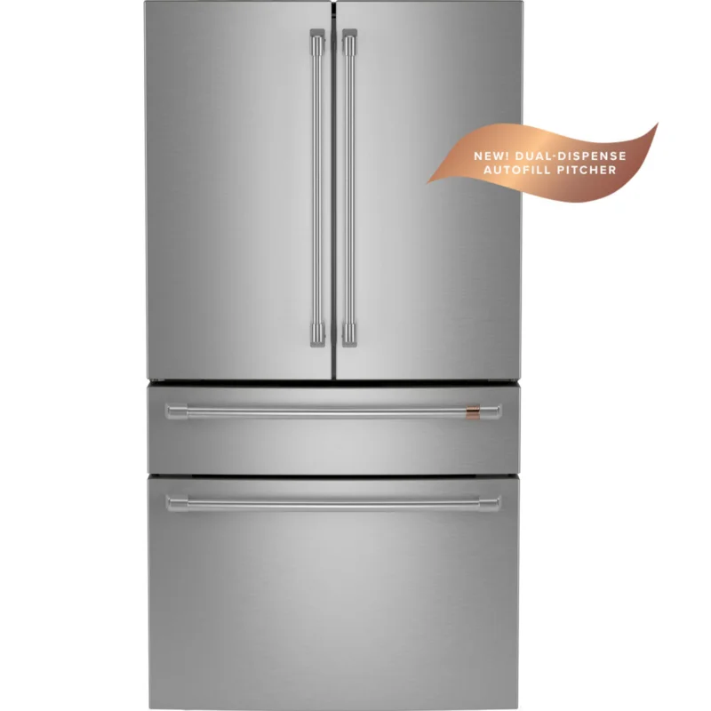 Cafe - 36 Inch 23.2 cu. ft French Door Refrigerator in Stainless - CJE23DP2WS1 STAINLESS STEEL