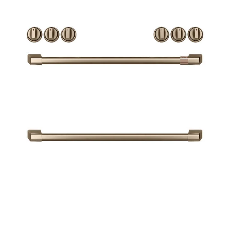 Cafe - Knobs and Handles Cooking Accessory in Brushed Bronze - CXFCGHKPMBZ Brushed Bronze