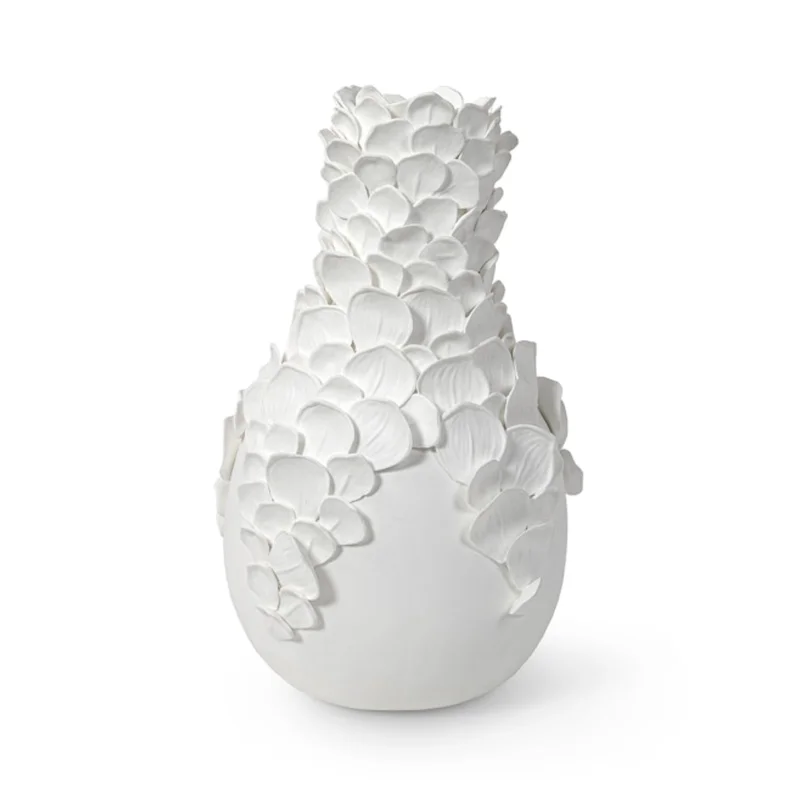 Calla Porcelain Vase, 16.25"H