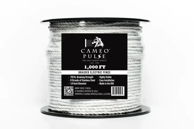 Cameo Pulse 1000ft Electric Fence for Horses (Flexible)