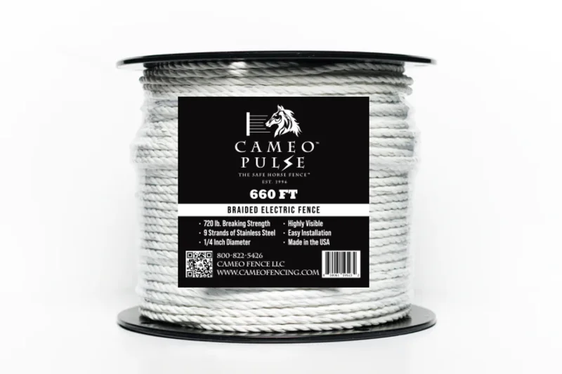 Cameo Pulse 660ft Electric Fence for Horses (Flexible)