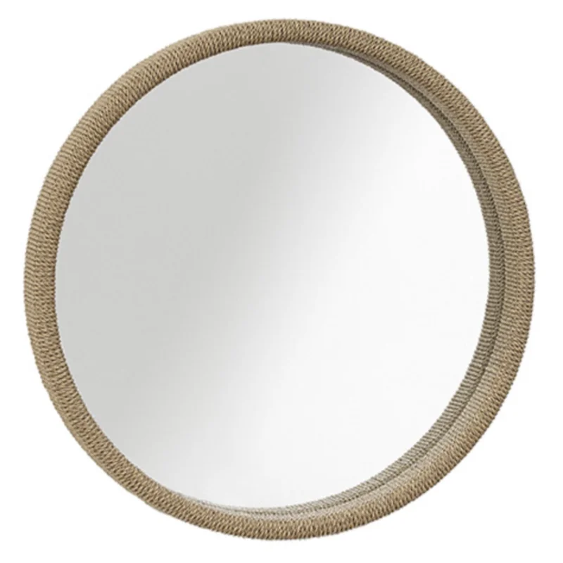 Capri Round Mirror - Rope, 36"