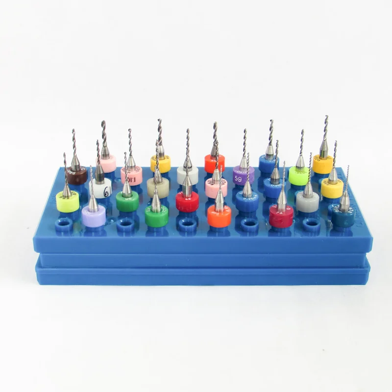 Carburetor Jet Drill Set #75#51 25 Pc Solid Carbide, 1/8" Shank CDS101
