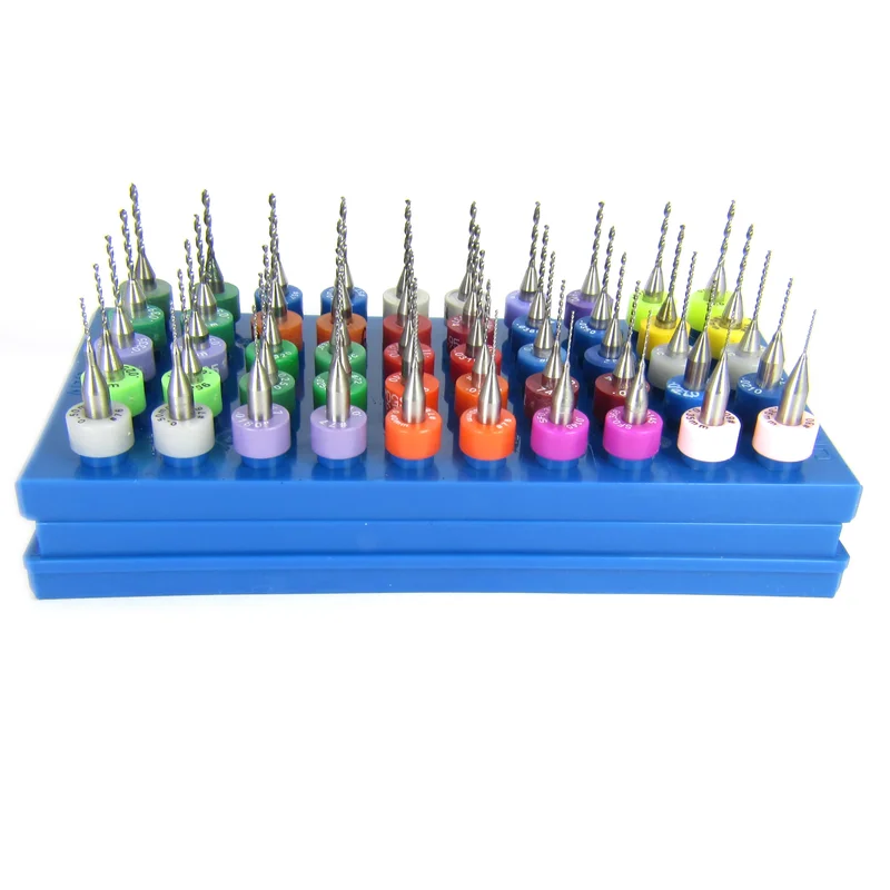 Carburetor Jet Drill Set #80#56 50 Pc, 2 Each of 25 Sizes, Factory Resharpened Carbide D7