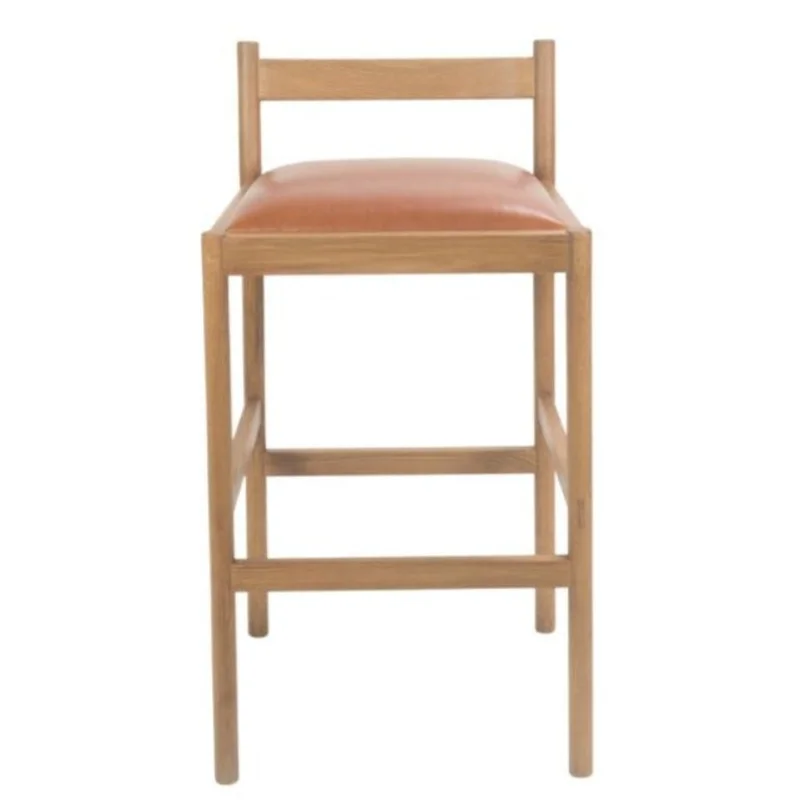 Carob Bar Stool, Sienna/Umber