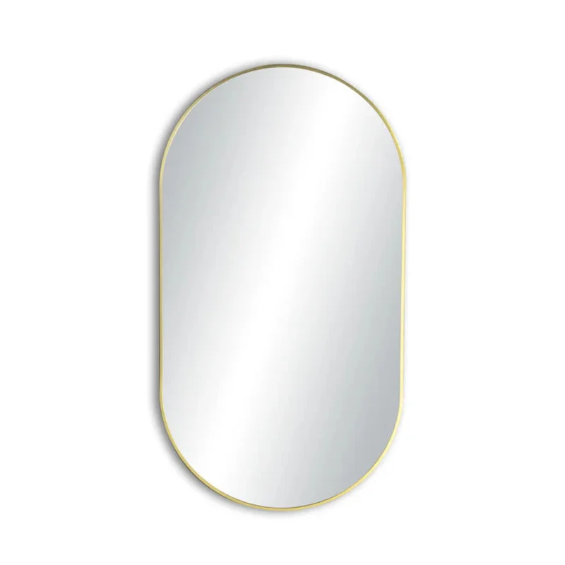 Casa Fixtures - Bathroom Accessories - 24" x 44" Shatterproof Wall Mount Metal Frame Mirror (FM4-2444)