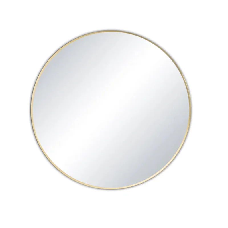 Casa Fixtures - Bathroom Accessories - 36" Shatterproof Wall Mount Metal Frame Mirror (FM3-R36)