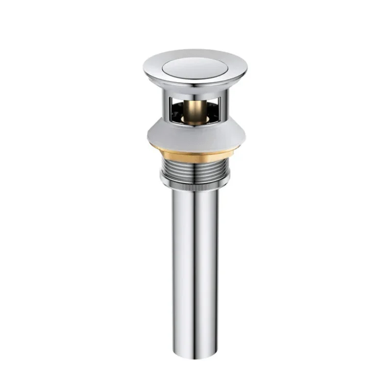 Casa Fixtures - Bathroom Accessories - Bathroom Sink Pop Up Drain Stopper Small Cover with Overflow (PW-1)
