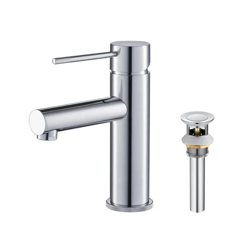 Casa Fixtures - Bathroom Faucet - Verona Single Handle Bathroom Vanity Sink Faucet with Pop Up Drain (CBF-1010)
