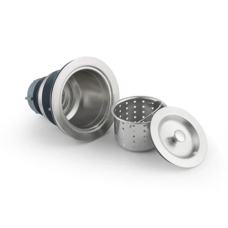 Casa Fixtures - Kitchen Accessories - Kitchen Sink Stainless Steel Basket Strainer (ST-3)