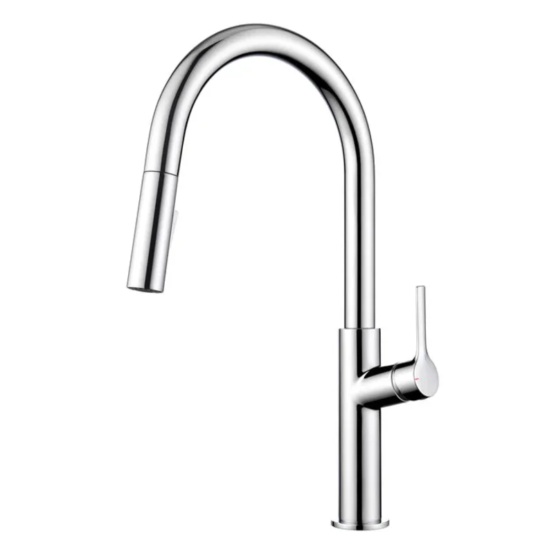 Casa Fixtures - Kitchen Faucet - Neo Single Handle Pull Down Kitchen Sink Faucet (CKF-2018)