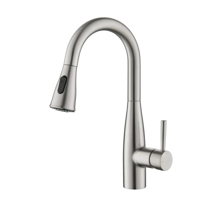 Casa Fixtures - Kitchen Faucet - Plano Single Handle Pull Down Kitchen & Bar Sink Faucet (CKF-2015)
