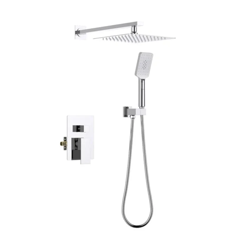 Casa Fixtures - Shower Faucets - Quadra Pressure Balanced 2-Function Wall Mount Shower System with Rough-In Valve (CSF-4005)
