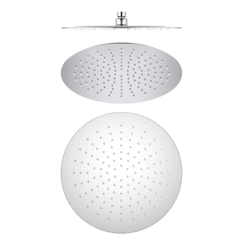 Casa Fixtures - Shower Head - Halo 12" Metal Rain Shower Head 2mm Ultra Thin Profile (RS102)