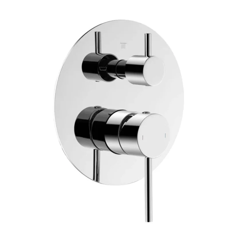 Casa Fixtures - Valve Trim Plate - Halo 3 Function Rough-in Valve Trim Plate (SVT1-3)