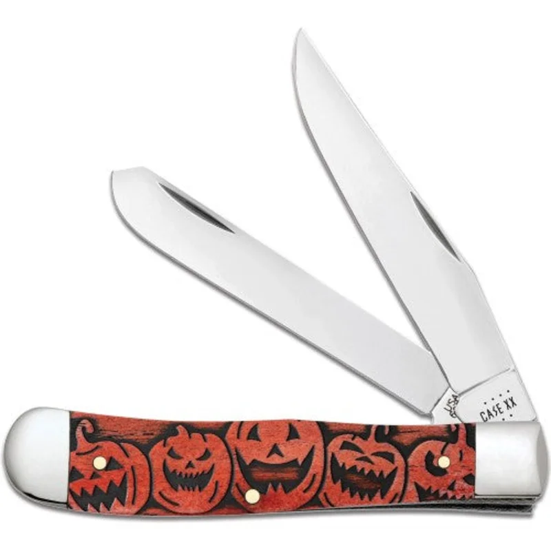 Case 10614 - Halloween Natural Color Wash Orange Trapper