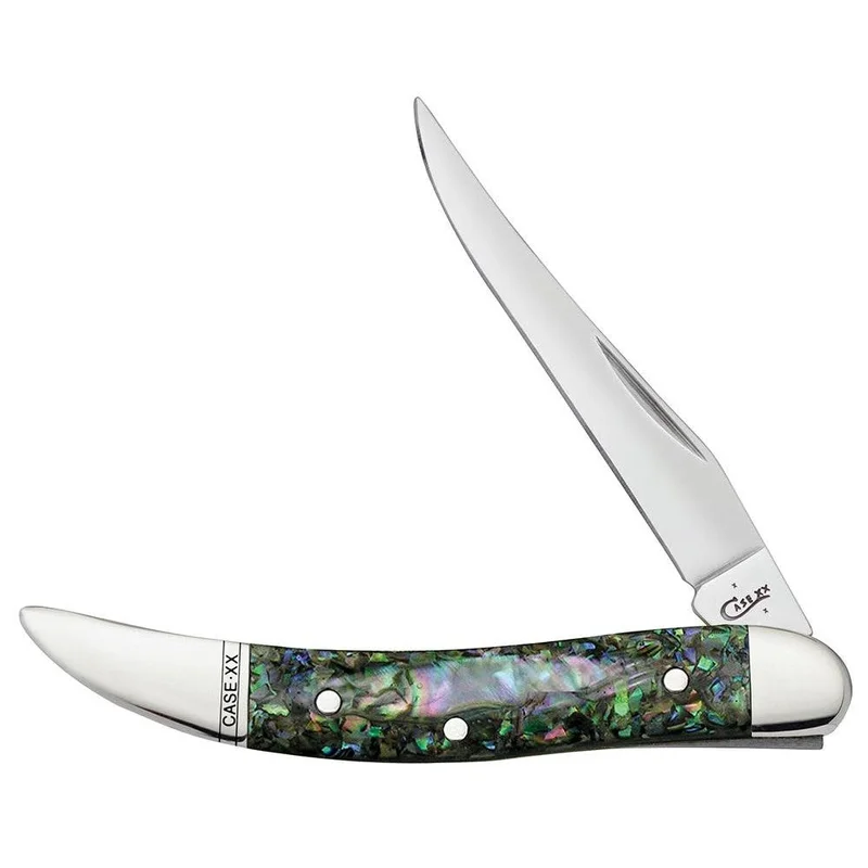 Case 12002 - Smooth Abalone Small Texas Toothpick (810096 SS)