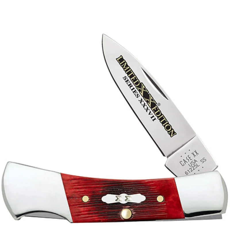 Case 12211 - Limited XX Edition XXXVII Old Red Bone Barnboard Jig Lockback (61225L SS)