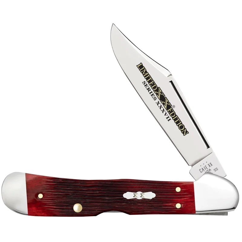 Case 12213 - Limited XX Edition XXXVII - Old Red Bone Barnboard Jig CopperLock (61549L SS)
