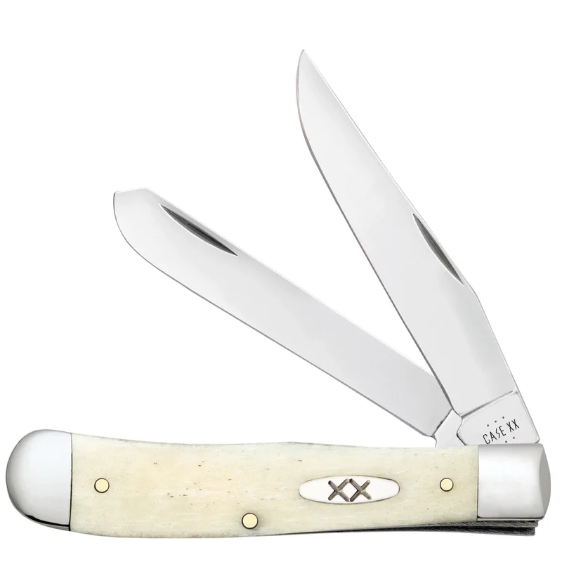 Case 13310 - Natural Bone Smooth Trapper (6254 SS)