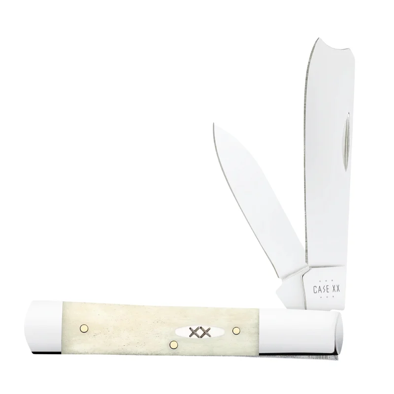 Case 13316 - Natural Bone Smooth Razor (62005RAZ SS)