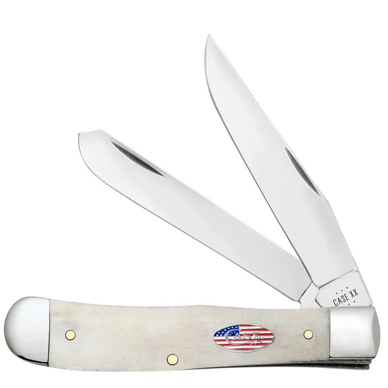 Case 14090 - Natural Bone Smooth Trapper (6254 CS)