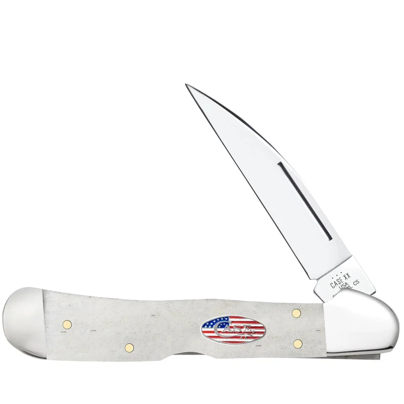 Case 14095 - Natural Bone Smooth CopperLock (61549WL CS)