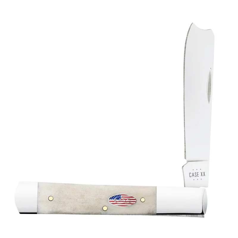 Case 14096 - Natural Bone Smooth Razor (61005RAZ CS)