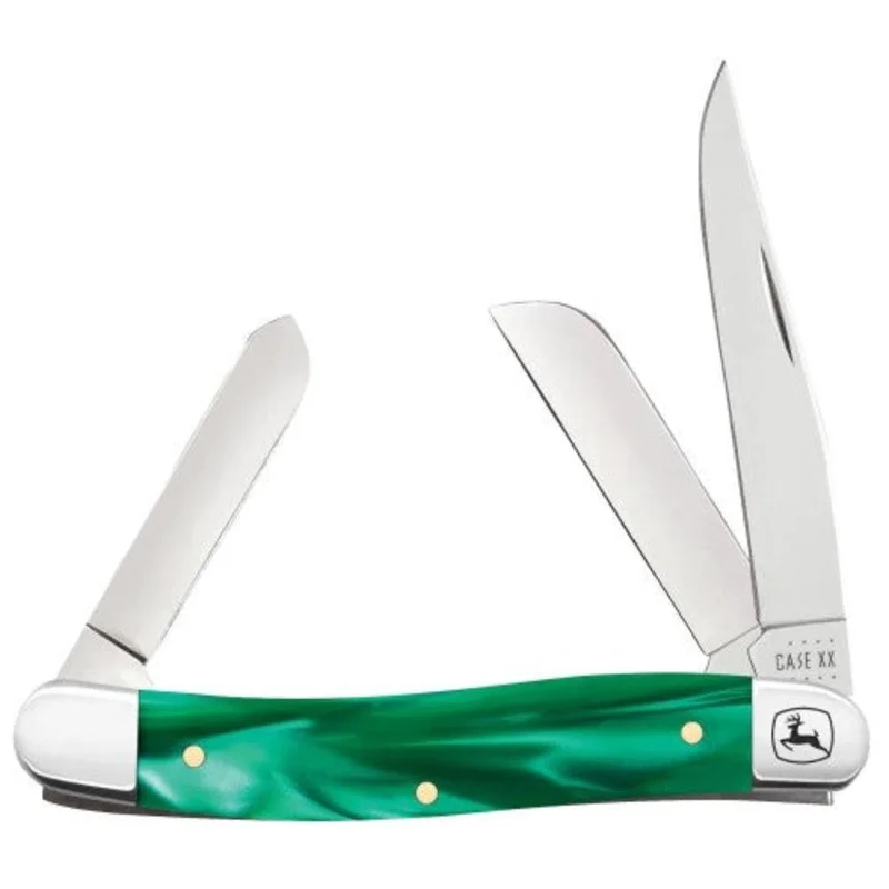 Case 15776 - John Deere Pearl Kirinite Medium Stockman