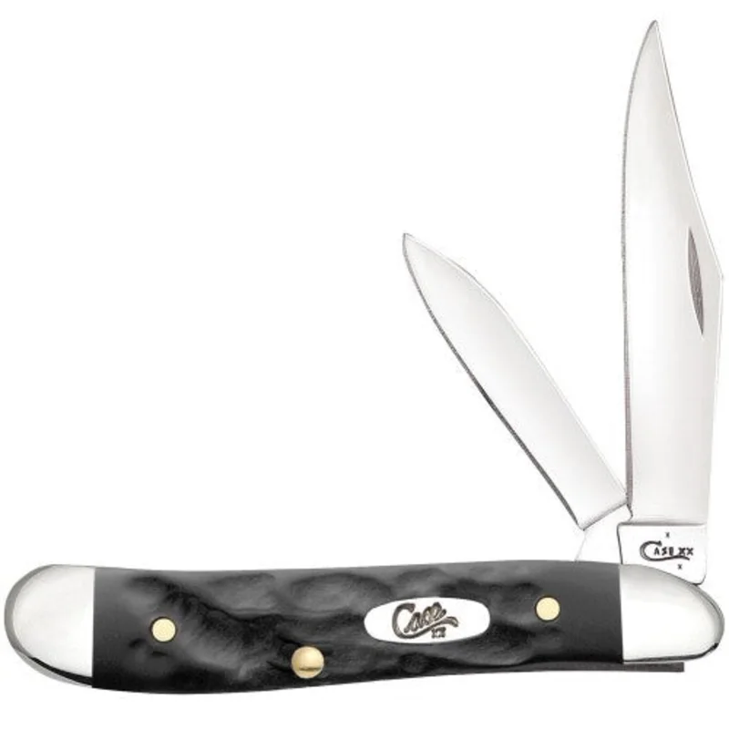 Case 18225 - Black Synthetic Rough Jig Peanut (6220 SS)