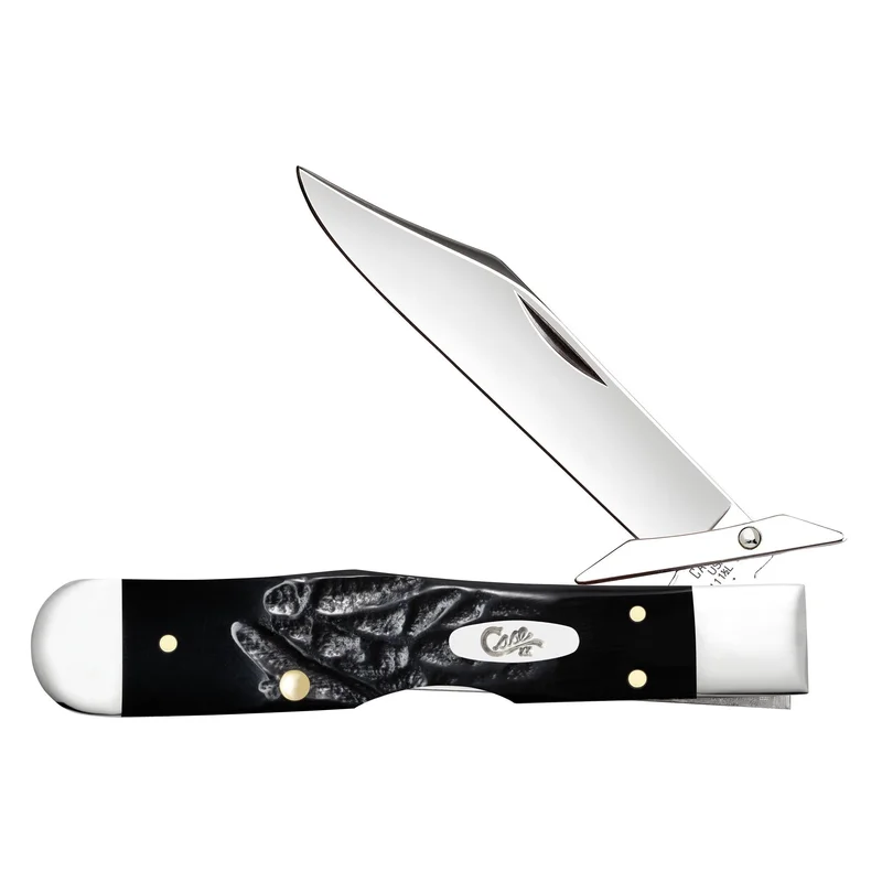 Case 18243 - Black Synthetic Rough Jig Cheetah Cub (611 1/2L SS)