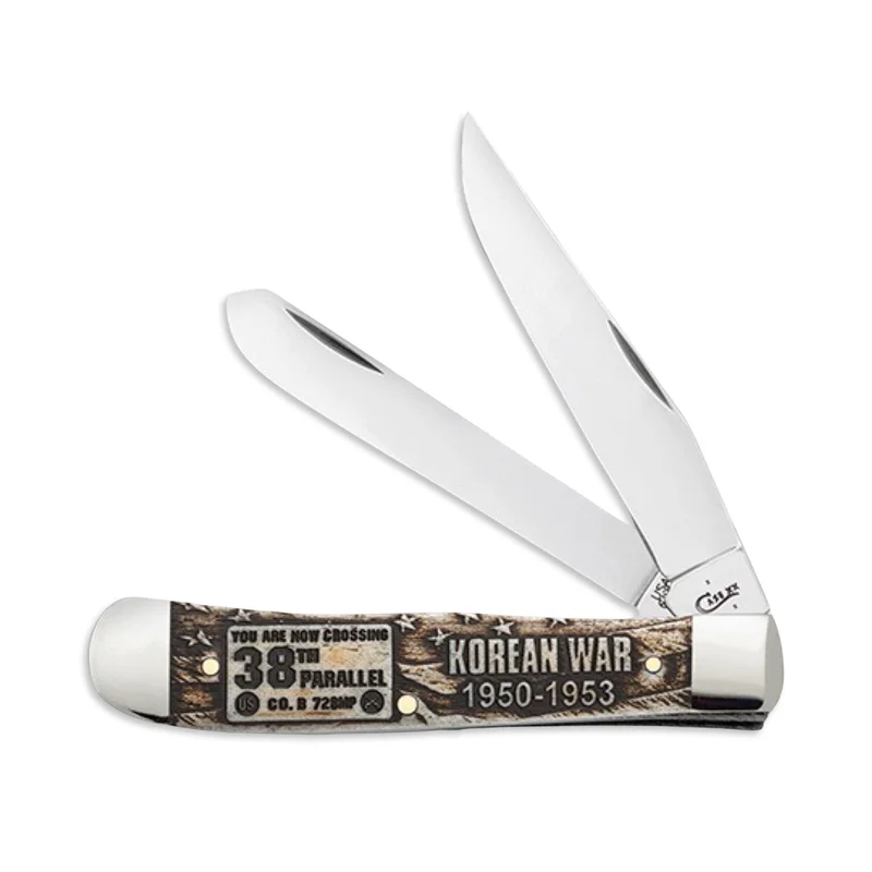 Case 22031 - Korean Natural Bone Color Wash Trapper