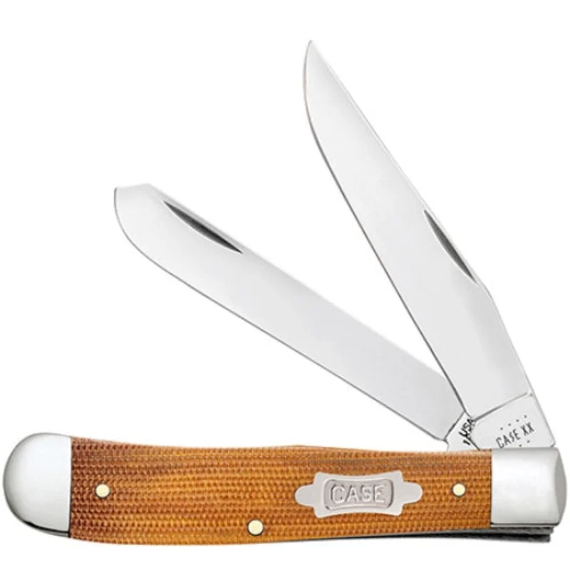 Case 23690 - Natural Canvas Micarta Smooth Trapper