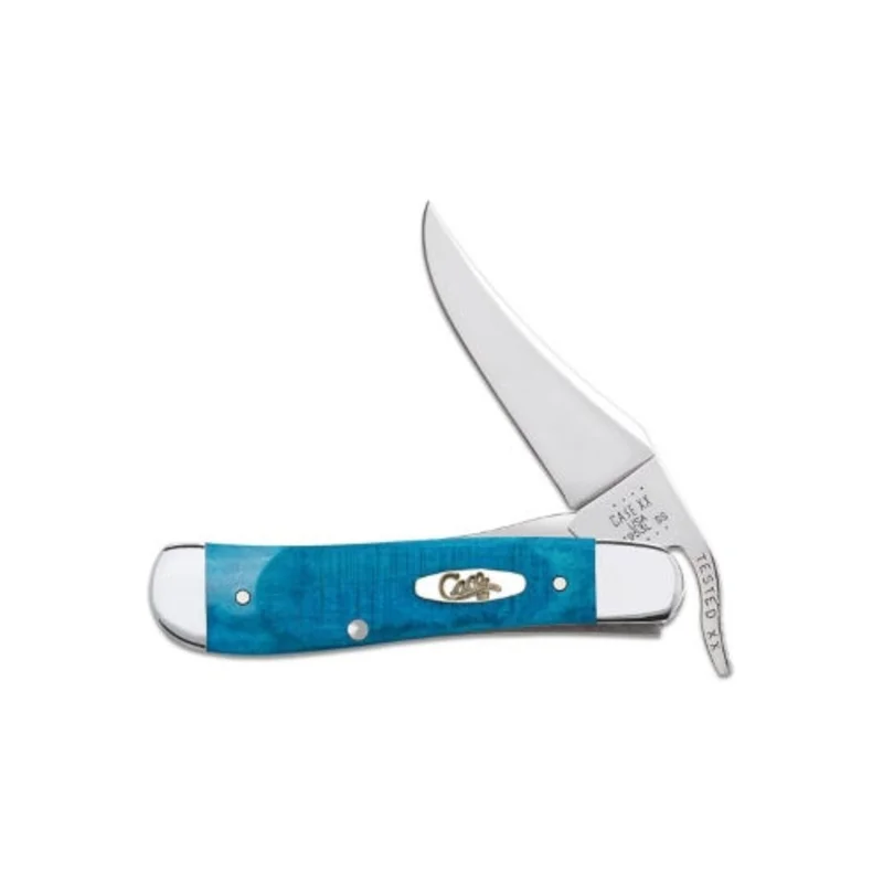 Case 25589 - Caribbean Blue Bone Jawcut Jig Russlock