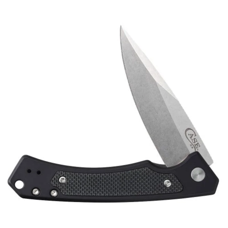Case 25880 - Black Anodized Aluminum Black G10 Inlay Marilla