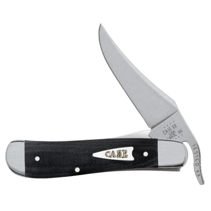 Case 27734 - Smooth Black Micarta Russlock