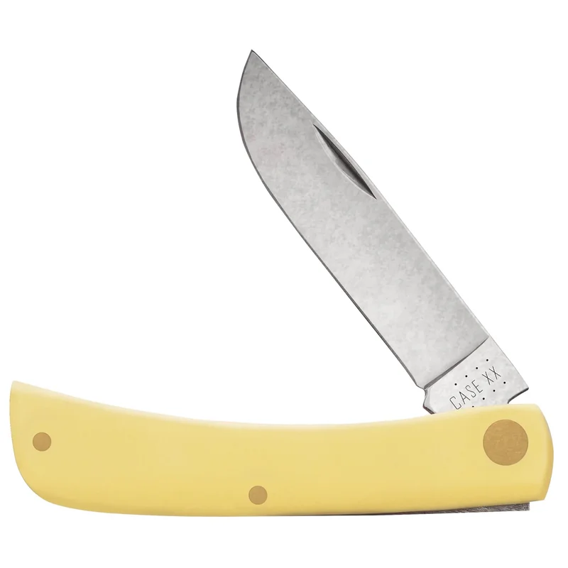 Case 32 - Yellow Synthetic Sod Buster Jr