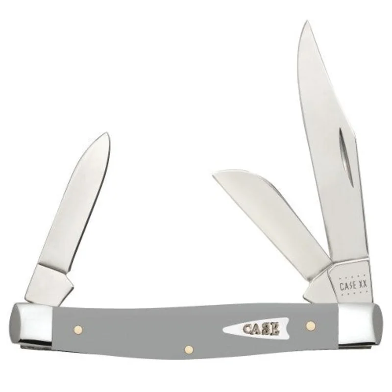 Case 32593 - Gray Synthetic Medium Stockman