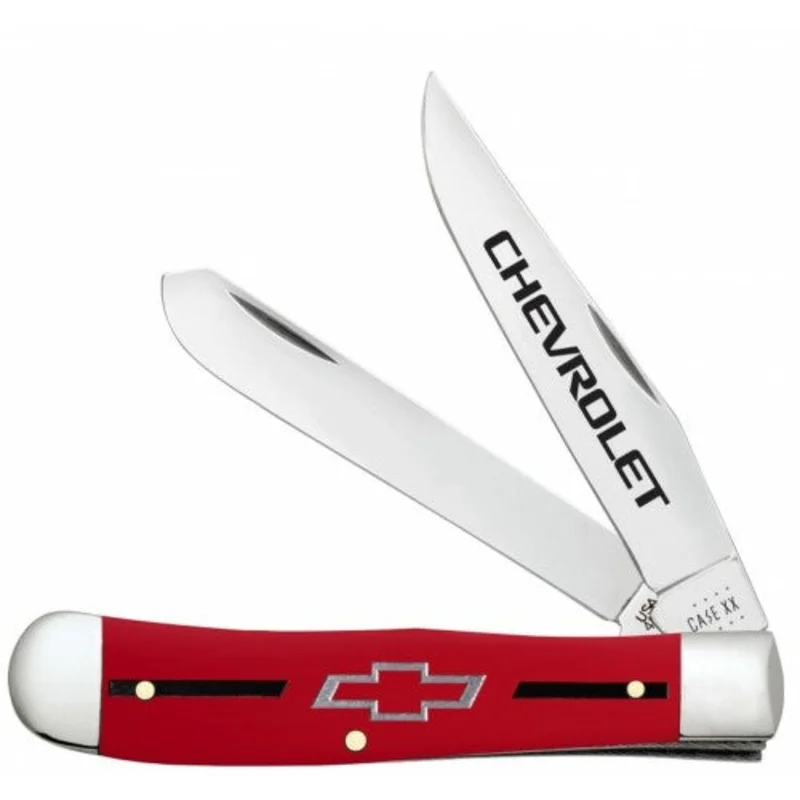 Case 33704 - Chevrolet Red Synthetic Smooth Trapper