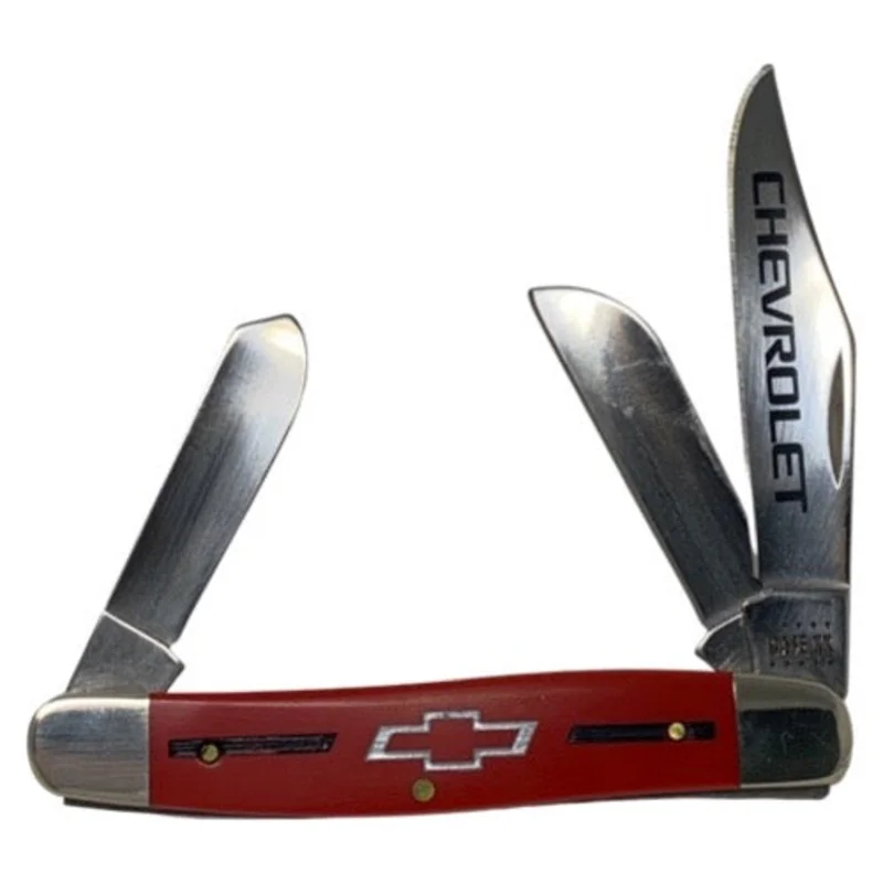 Case 33705 - Cheverolet Red Synthetic Stockman