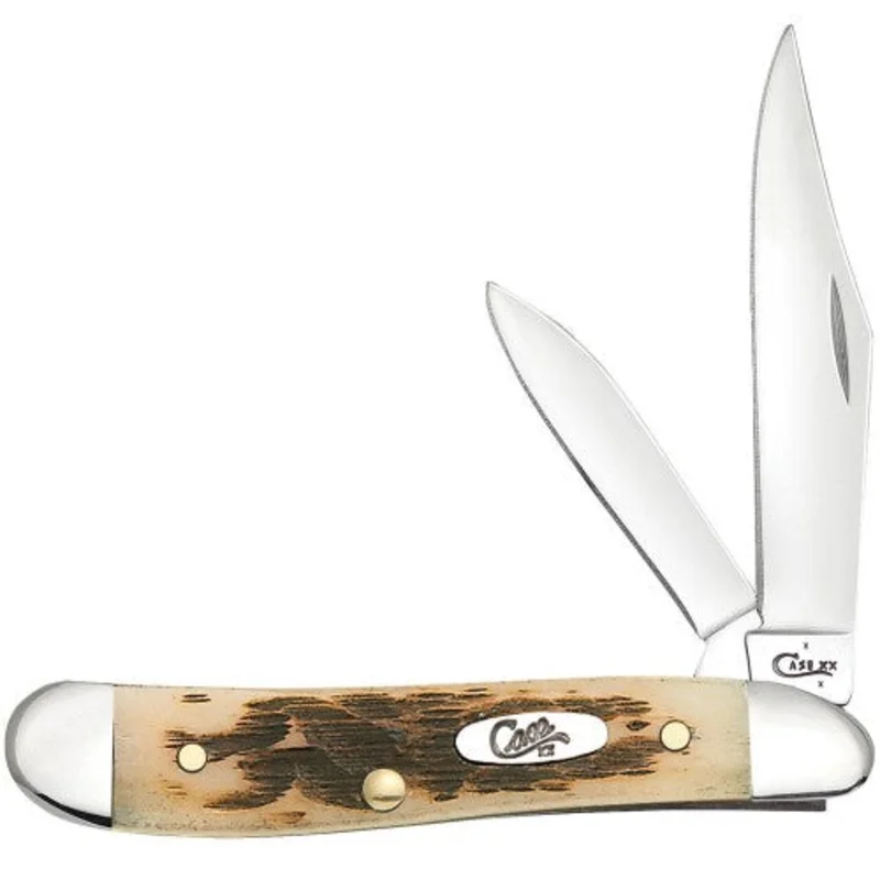 Case 45 - Amber Bone Peach Seed Jig Peanut (6220SS)