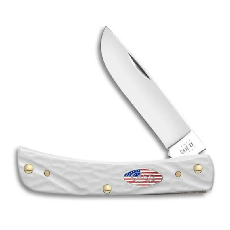 Case 52021 - Rough White Synthetic Jig Sodbuster Jr (6137 SS)