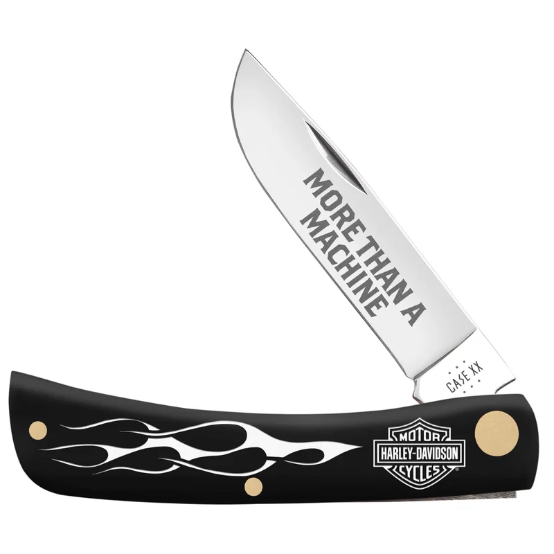 Case 52265 - Harley Davidson Black Synthetic Smooth Sod Buster Jr. (2137 SS)