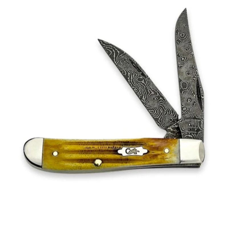 Case 52422 - Burnt Goldenrod Second Cut Jig Mini Trapper (6207W DAM)